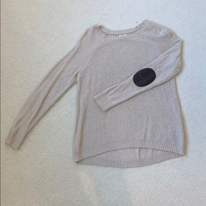 J.Crew Crewneck Sweater with Elbow Patches
